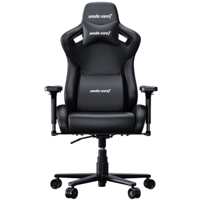 Кресло игровое Anda Seat Kaiser Frontier, цвет черный, размер XL (150кг), материал ПВХ (модель AD12) (AD12YXL-17-B-PV)