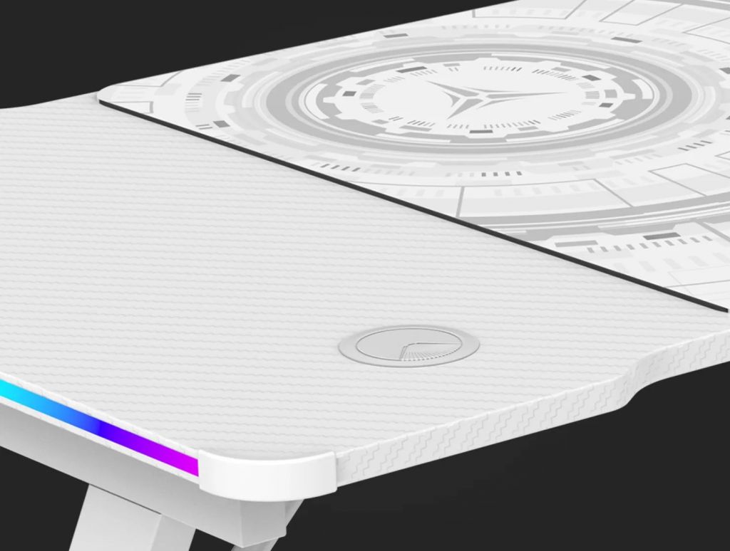 Компьютерный стол Zone 51 TRINE 160 RGB White